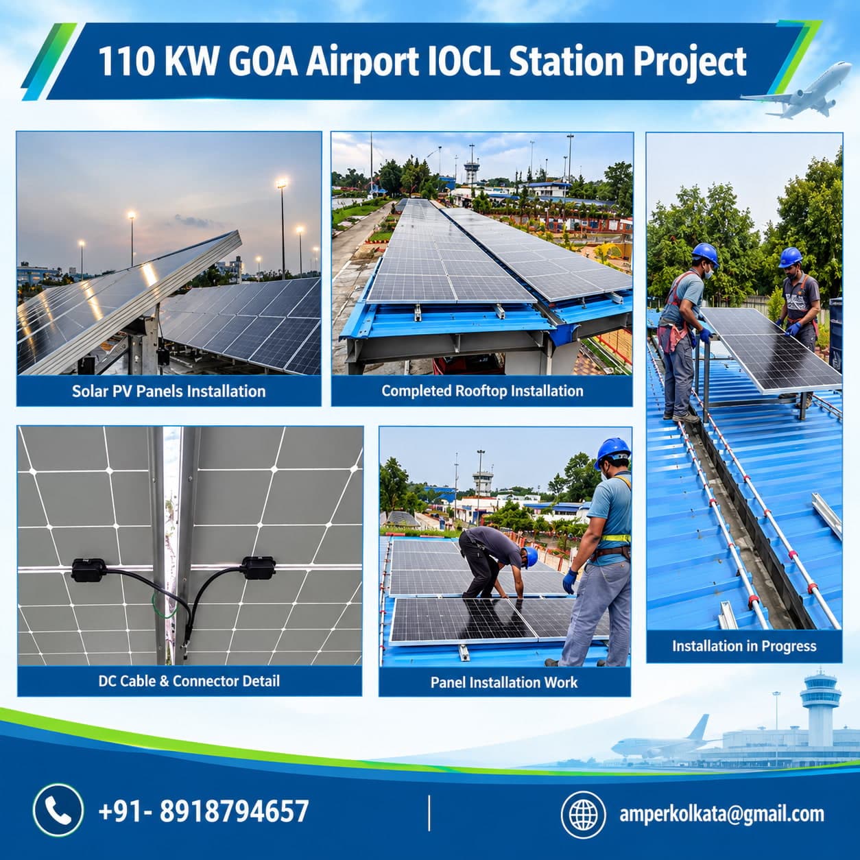 110 KW Goa Airport IOCL Station