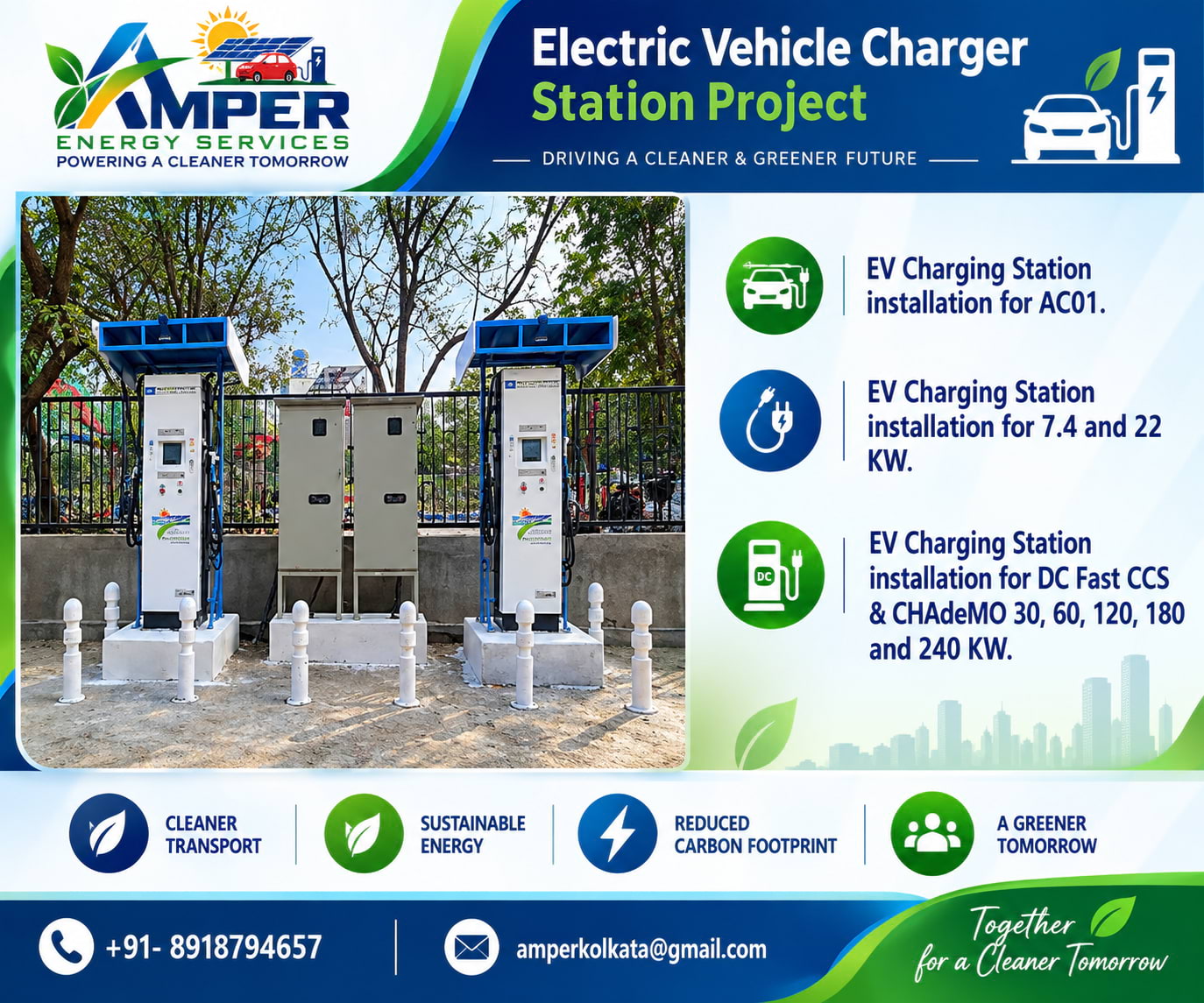 EV charger installation